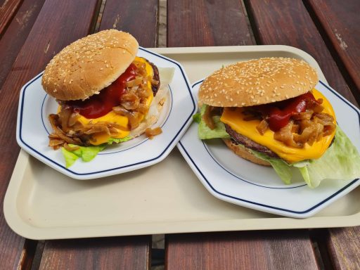 Unsere Cheeseburger